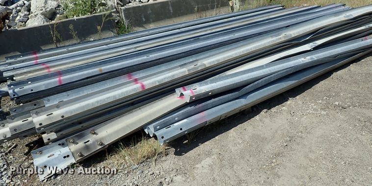 image for item FR9374 Approximately 50 guard rail sections