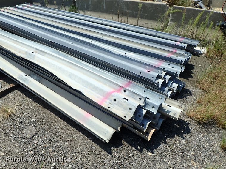 image for item FR9374 Approximately 50 guard rail sections