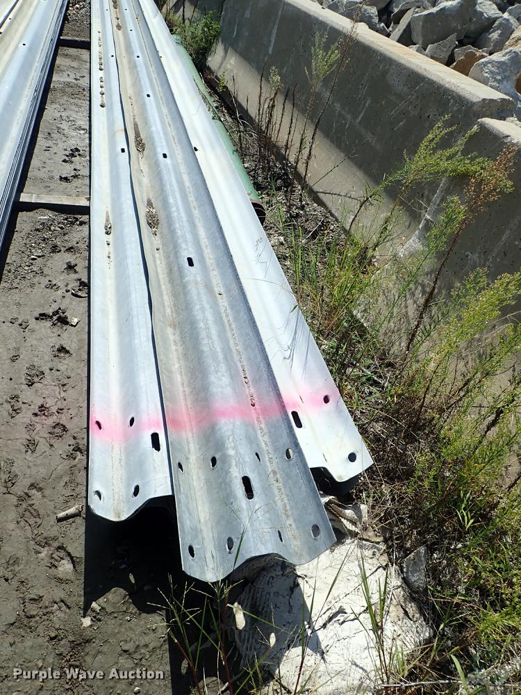 image for item FR9374 Approximately 50 guard rail sections