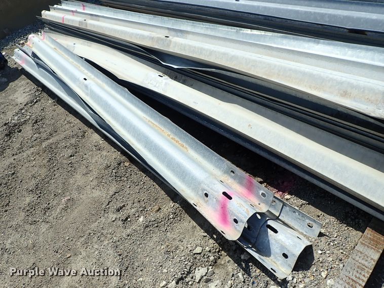 image for item FR9374 Approximately 50 guard rail sections