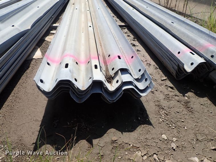 image for item FR9374 Approximately 50 guard rail sections