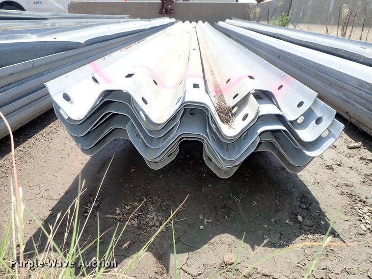image for item FR9374 Approximately 50 guard rail sections
