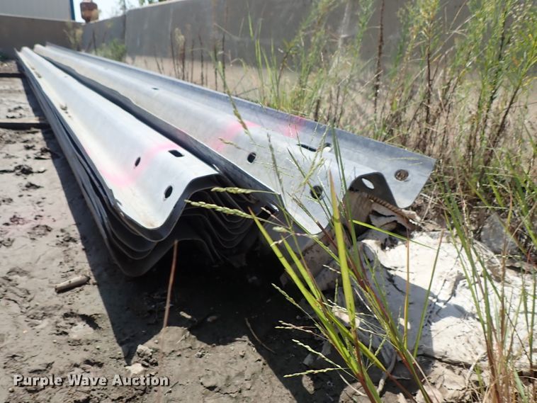 image for item FR9374 Approximately 50 guard rail sections