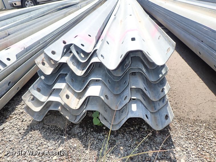 image for item FR9374 Approximately 50 guard rail sections