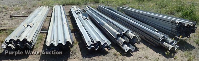 image for item FR9376 Approximately 55 guard rail sections