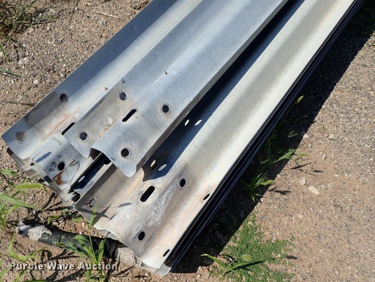 image for item FR9376 Approximately 55 guard rail sections