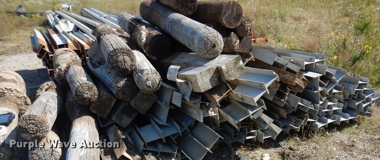 image for item GI9311 Approximately 50 guard rail posts