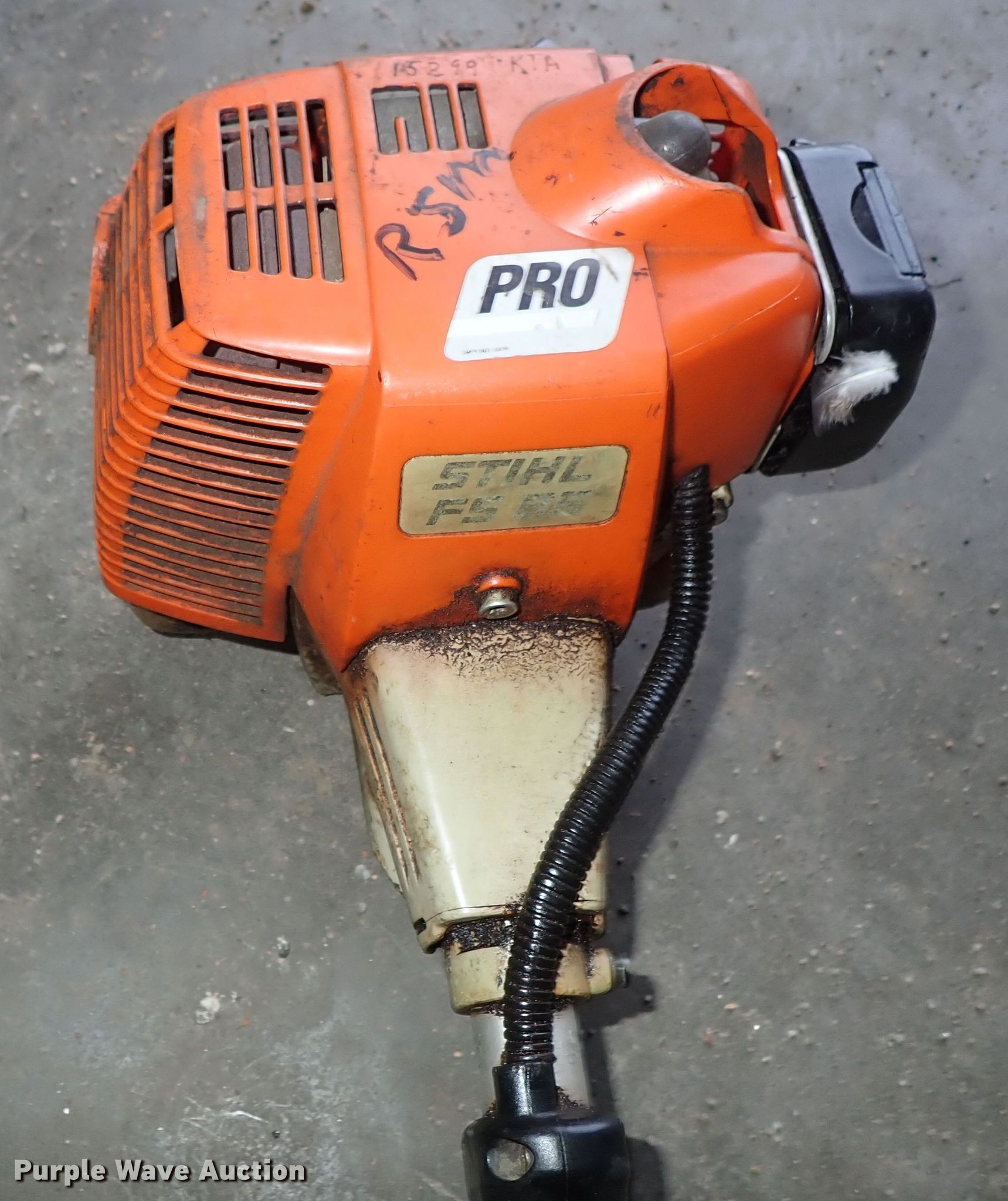 Stihl string trimmer in Wichita, KS Item FR9366 sold Purple Wave