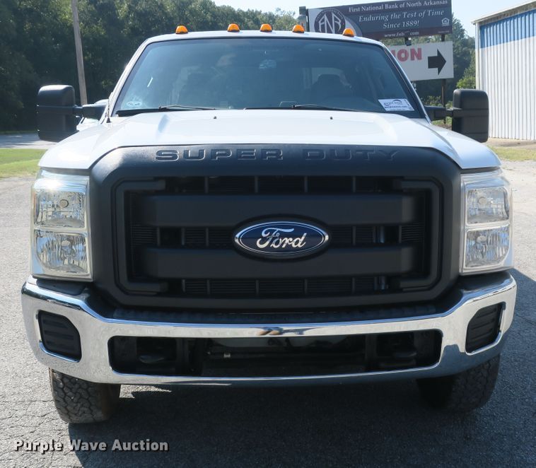 image for item DB10190 2012 Ford F350 Super Duty SuperCab utility bed pickup truck