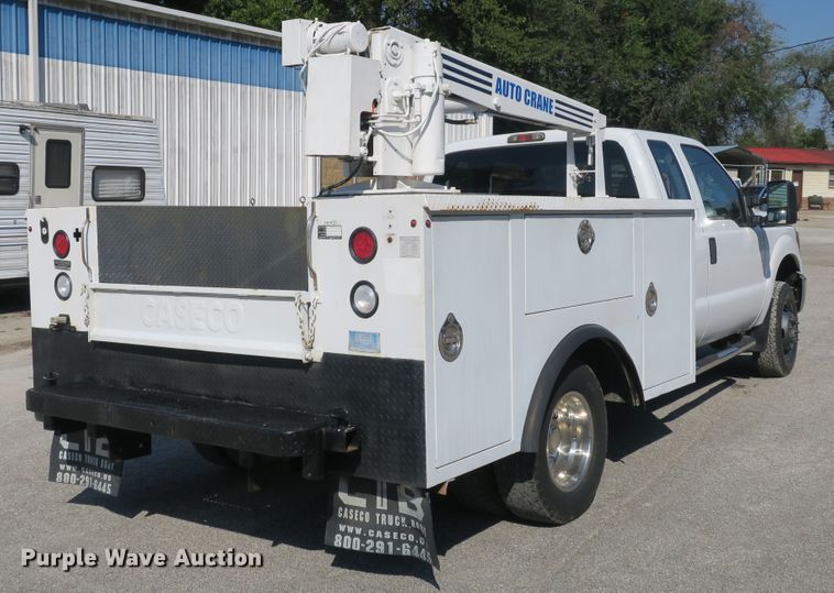 image for item DB10190 2012 Ford F350 Super Duty SuperCab utility bed pickup truck