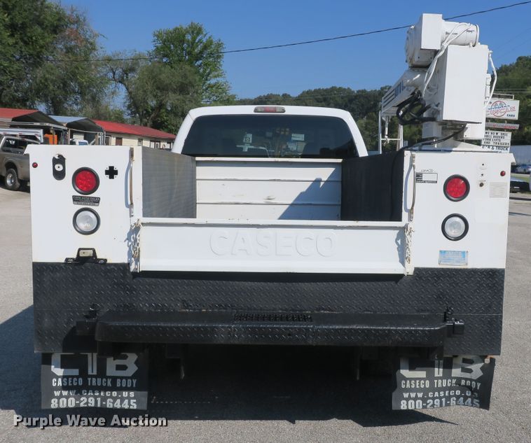 image for item DB10190 2012 Ford F350 Super Duty SuperCab utility bed pickup truck