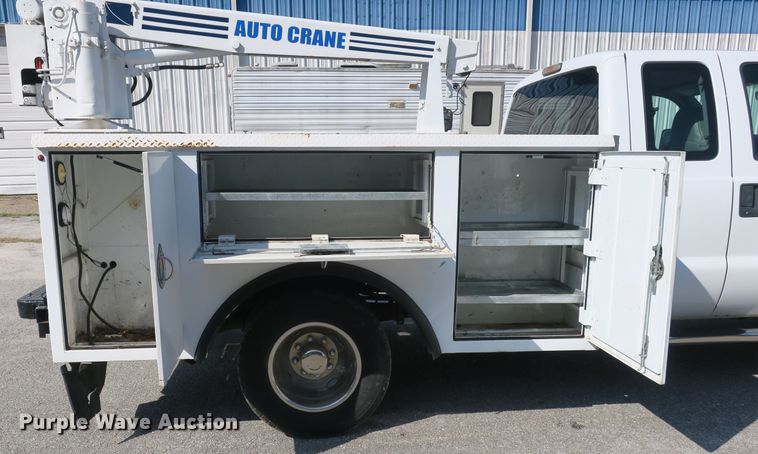 image for item DB10190 2012 Ford F350 Super Duty SuperCab utility bed pickup truck