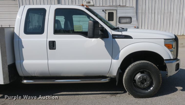 image for item DB10190 2012 Ford F350 Super Duty SuperCab utility bed pickup truck