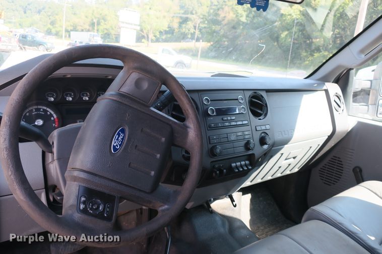 image for item DB10190 2012 Ford F350 Super Duty SuperCab utility bed pickup truck