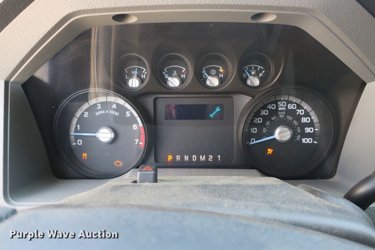 image for item DB10190 2012 Ford F350 Super Duty SuperCab utility bed pickup truck