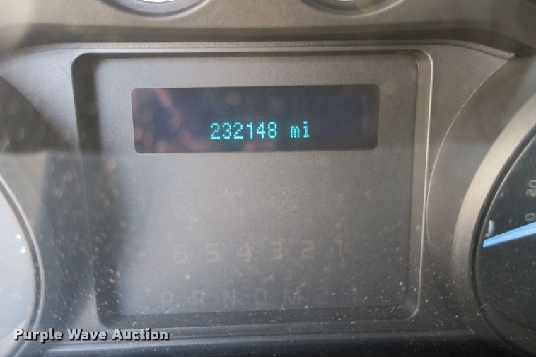 image for item DB10190 2012 Ford F350 Super Duty SuperCab utility bed pickup truck