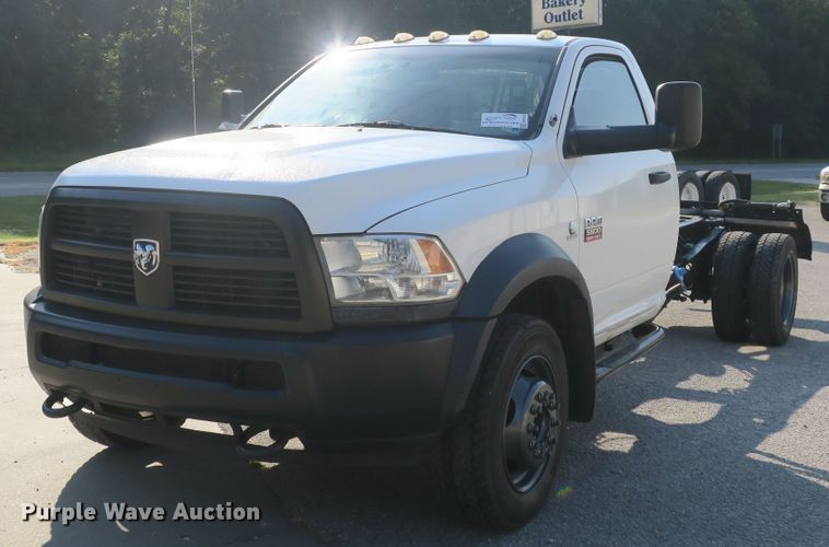 image for item DB10192 2012 Dodge Ram 5500HD truck cab and chassis