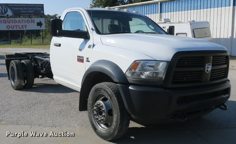 image for item DB10192 2012 Dodge Ram 5500HD truck cab and chassis