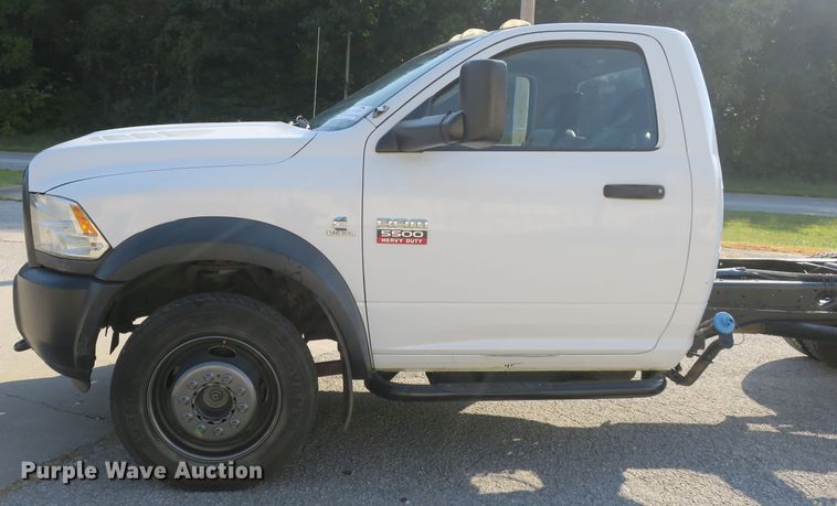 image for item DB10192 2012 Dodge Ram 5500HD truck cab and chassis