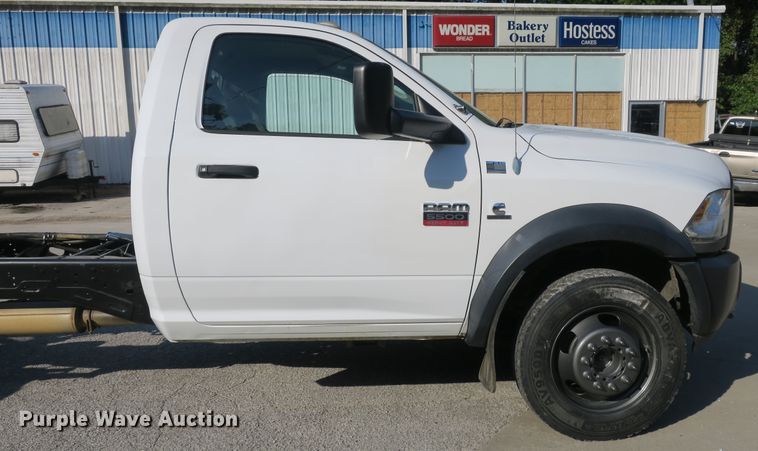 image for item DB10192 2012 Dodge Ram 5500HD truck cab and chassis