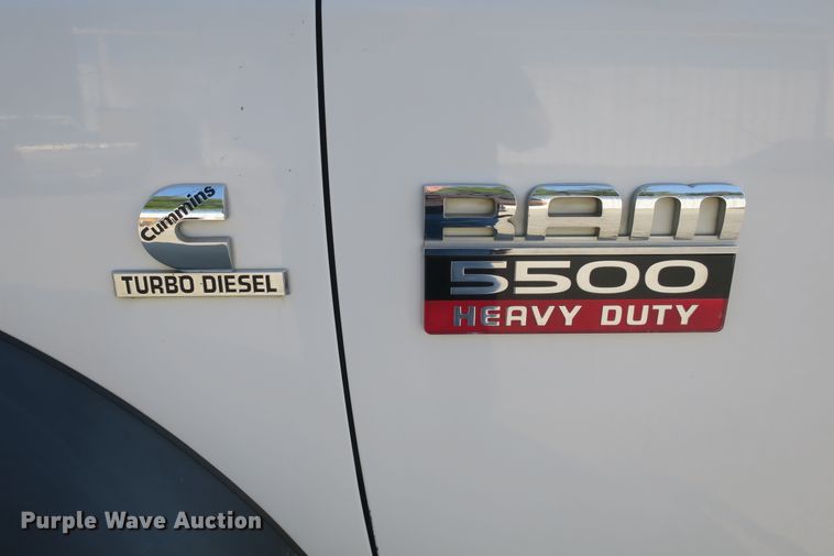 image for item DB10192 2012 Dodge Ram 5500HD truck cab and chassis