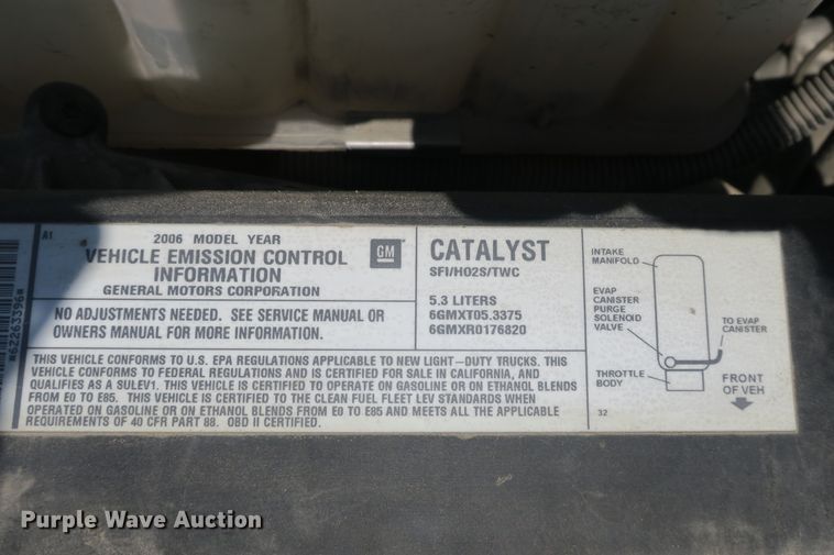 image for item DB10204 2006 Chevrolet Silverado 1500 Ext. Cab pickup truck