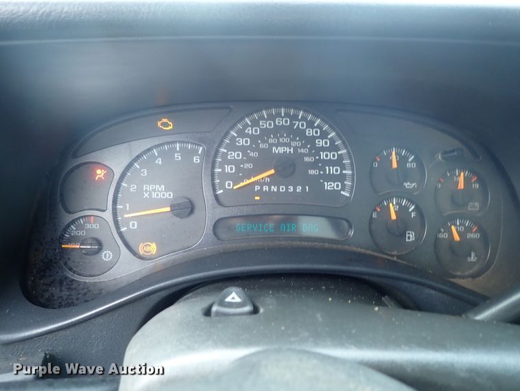 image for item DB7740 2006 Chevrolet Silverado 2500HD utility bed pickup truck