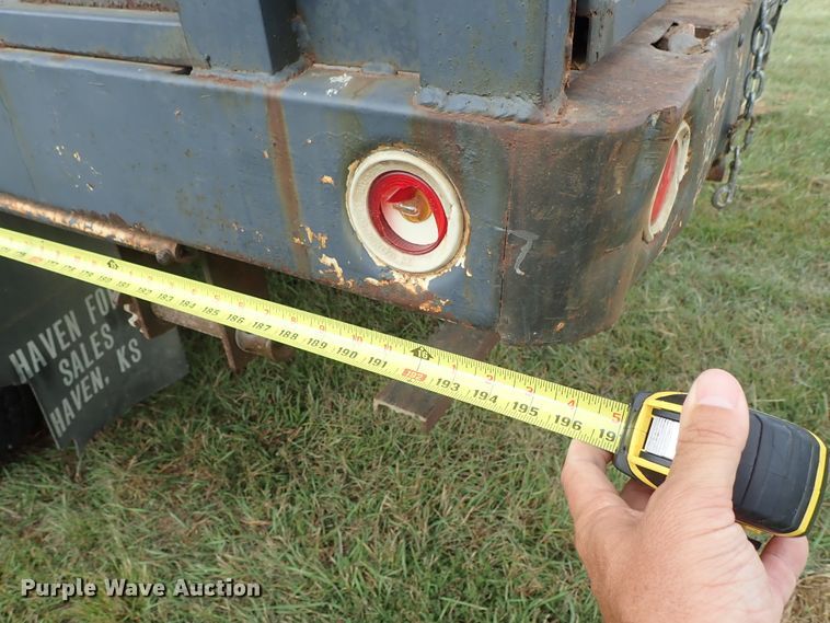 image for item DB7745 1999 Ford F800 dump truck