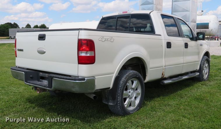 image for item DE8148 2007 Ford F150 Lariat SuperCrew pickup truck