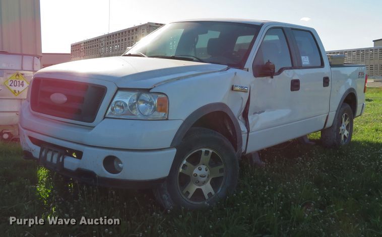 image for item DE8154 2007 Ford F150 SuperCrew pickup truck