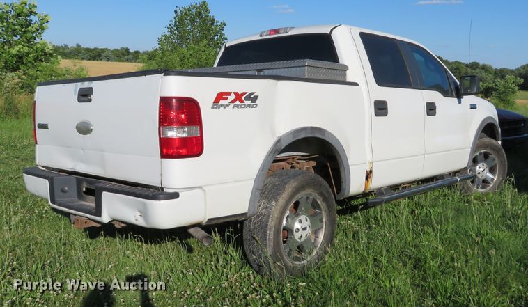 image for item DE8154 2007 Ford F150 SuperCrew pickup truck