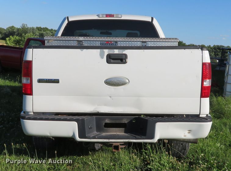 image for item DE8154 2007 Ford F150 SuperCrew pickup truck