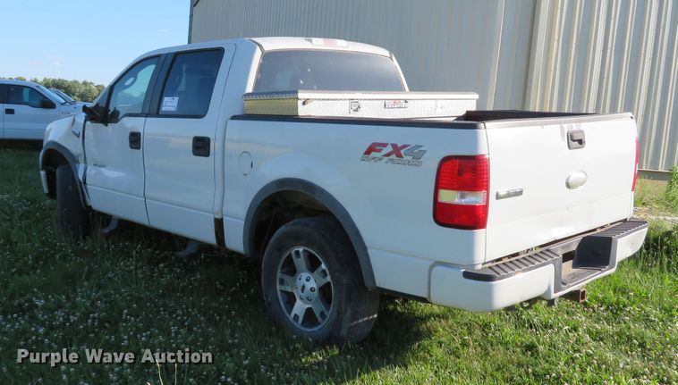image for item DE8154 2007 Ford F150 SuperCrew pickup truck