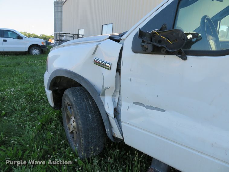 image for item DE8154 2007 Ford F150 SuperCrew pickup truck