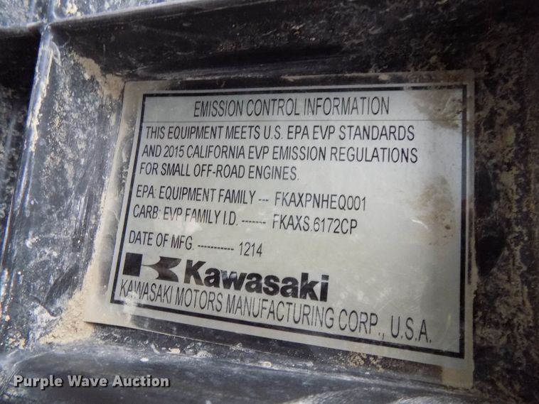 image for item DG2436 2015 Kawasaki Mule 4010 utility vehicle