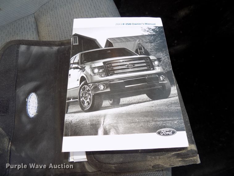 image for item DG2439 2013 Ford F150 XLT SuperCab pickup truck