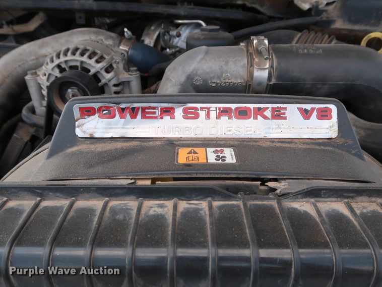 image for item DG4128 2007 Ford F550 XL service truck with crane