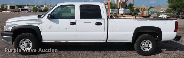 image for item DG4129 2006 Chevrolet Silverado 2500HD LS Crew Cab pickup truck