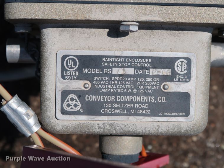 image for item DG4143 Siemens Milltronics weigh feeder conveyor system