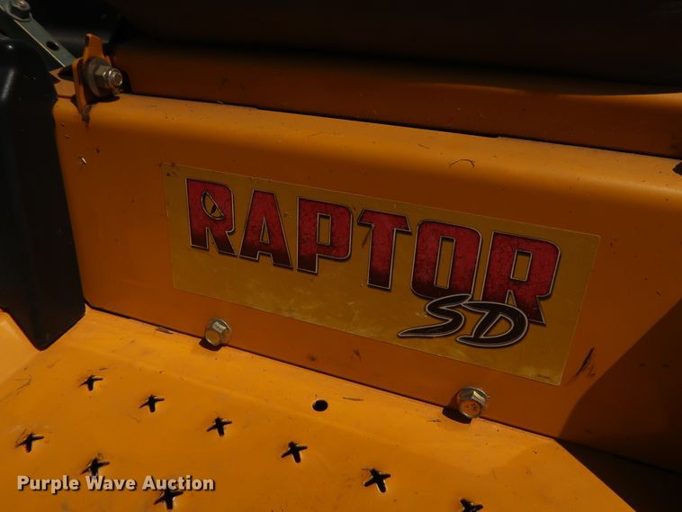 image for item DG4178 2015 Hustler Raptor SD ZTR lawn mower