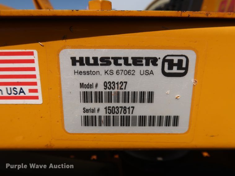 image for item DG4178 2015 Hustler Raptor SD ZTR lawn mower