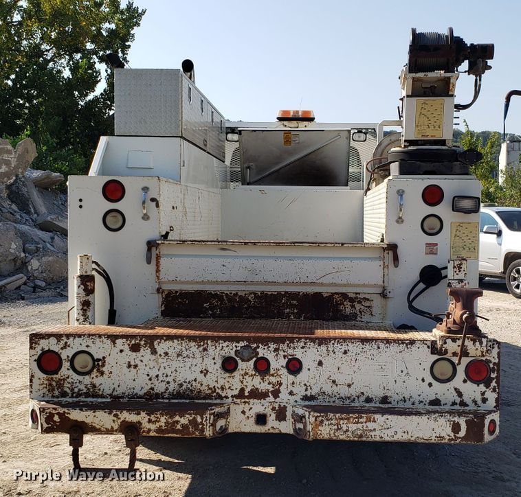 image for item DG7535 2006 Sterling Acterra service truck with crane