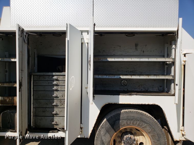 image for item DG7535 2006 Sterling Acterra service truck with crane