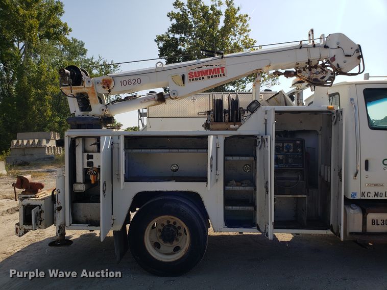 image for item DG7535 2006 Sterling Acterra service truck with crane