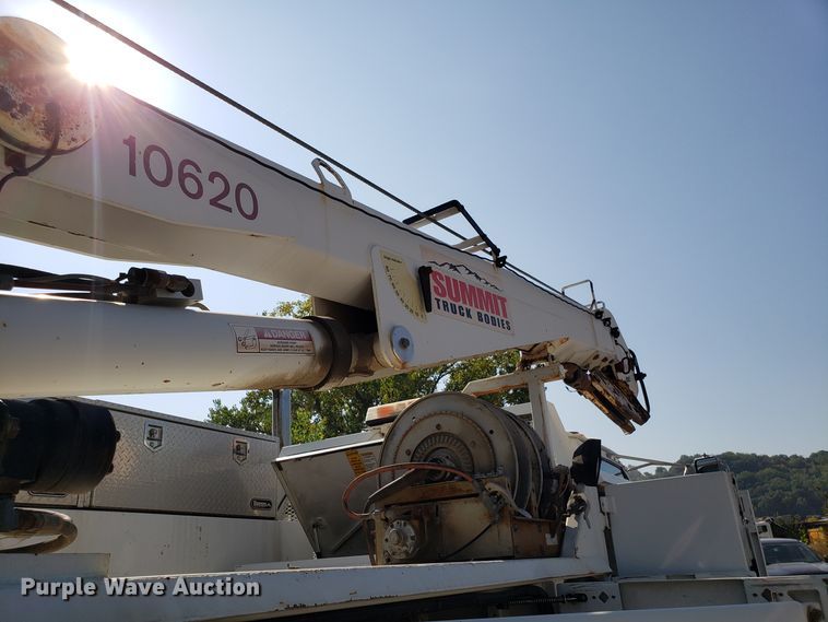 image for item DG7535 2006 Sterling Acterra service truck with crane