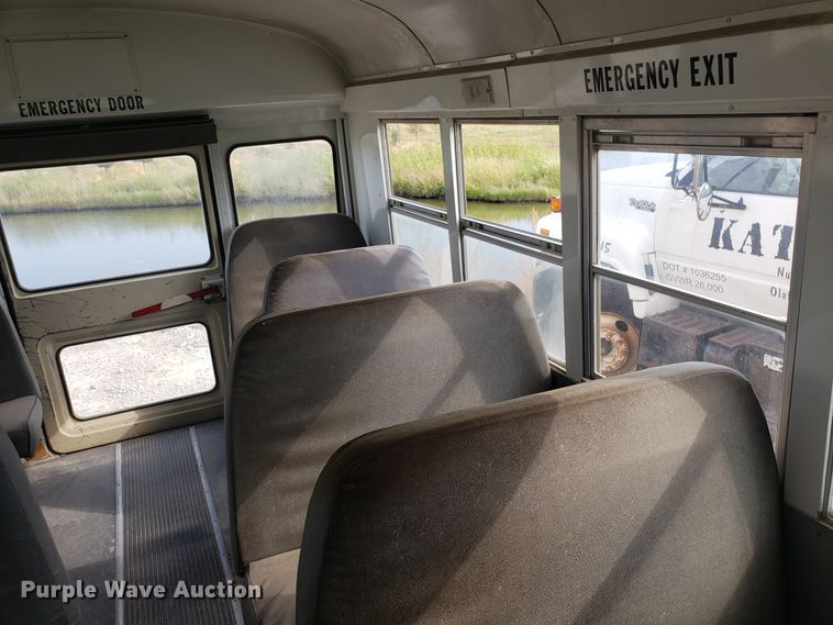 image for item DG7539 1998 GMC Savana G3500 school bus