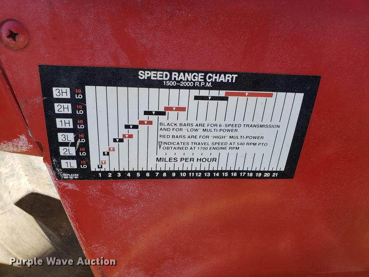 image for item DG7572 Massey Ferguson 180 tractor