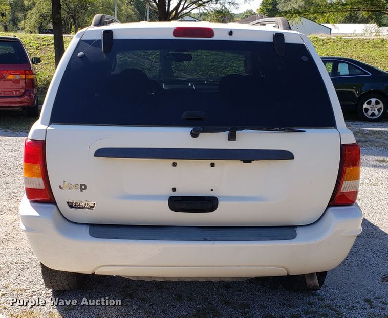 image for item DG7609 2002 Jeep Grand Cherokee SUV