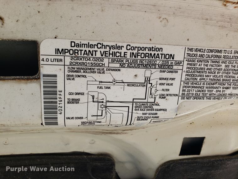 image for item DG7609 2002 Jeep Grand Cherokee SUV