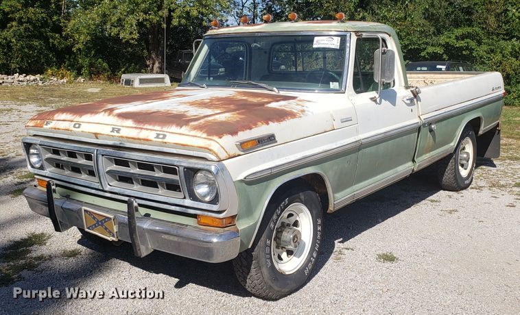 image for item DG7611 1971 Ford F250 Custom pickup truck